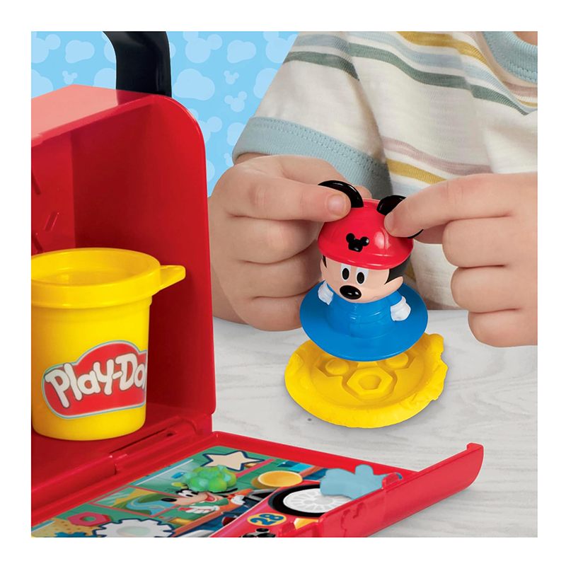 Play-Doh Disney Junior Mickey Garaje Portátil - Imagen 1