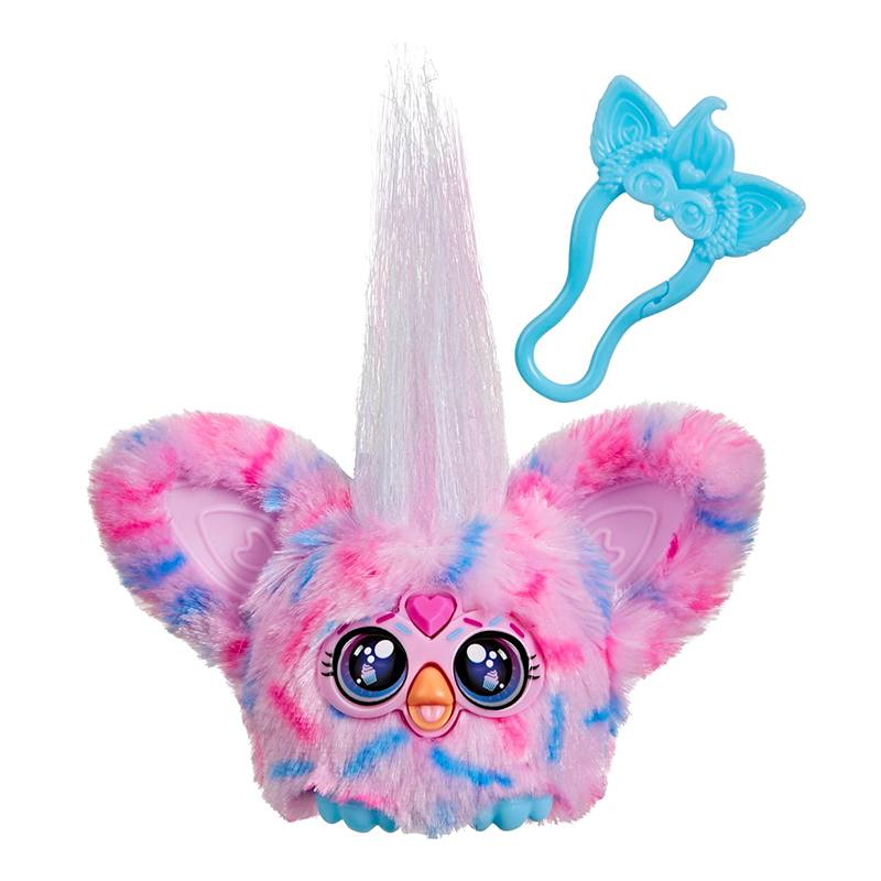 Peluche Mini Furby Furblets Cay-Kee Rosa Pastel - Imagem 1
