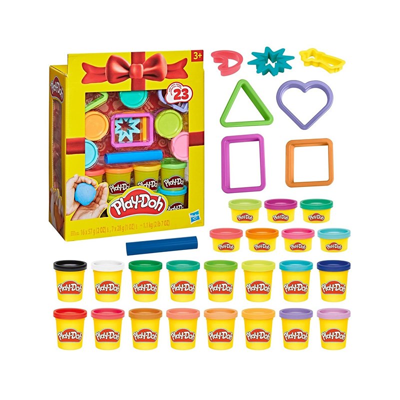 Play-Doh Conjunto de presente com Plasticina e Ferramentas