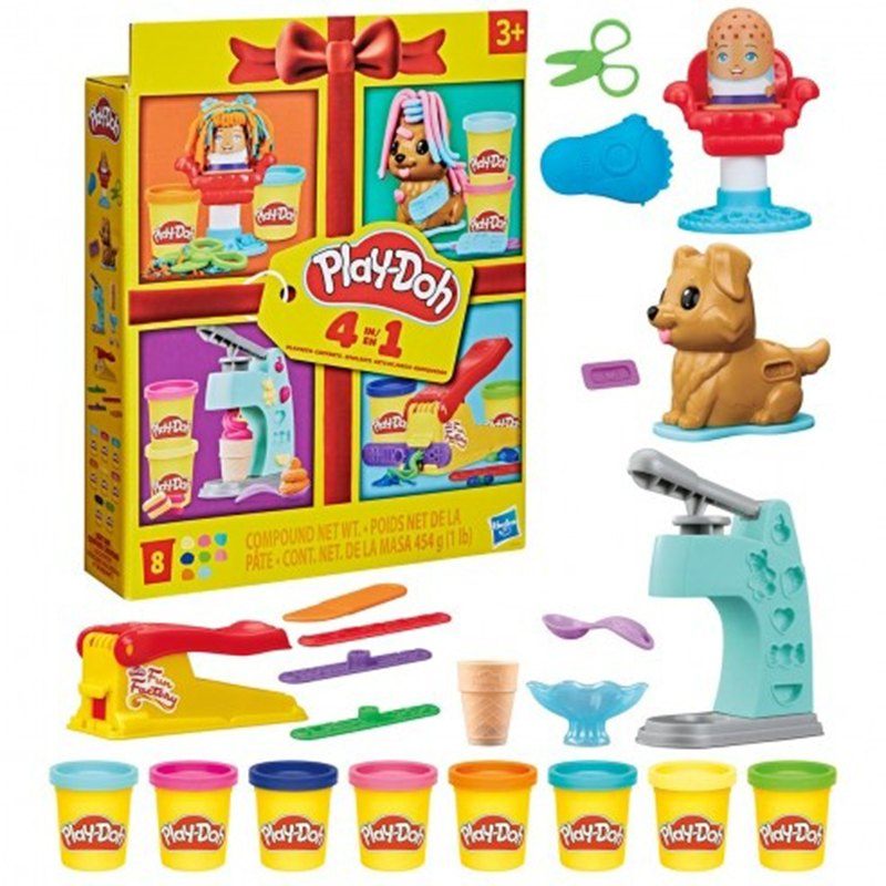 Play-Doh Pack de Minisets Clàssics 4en1