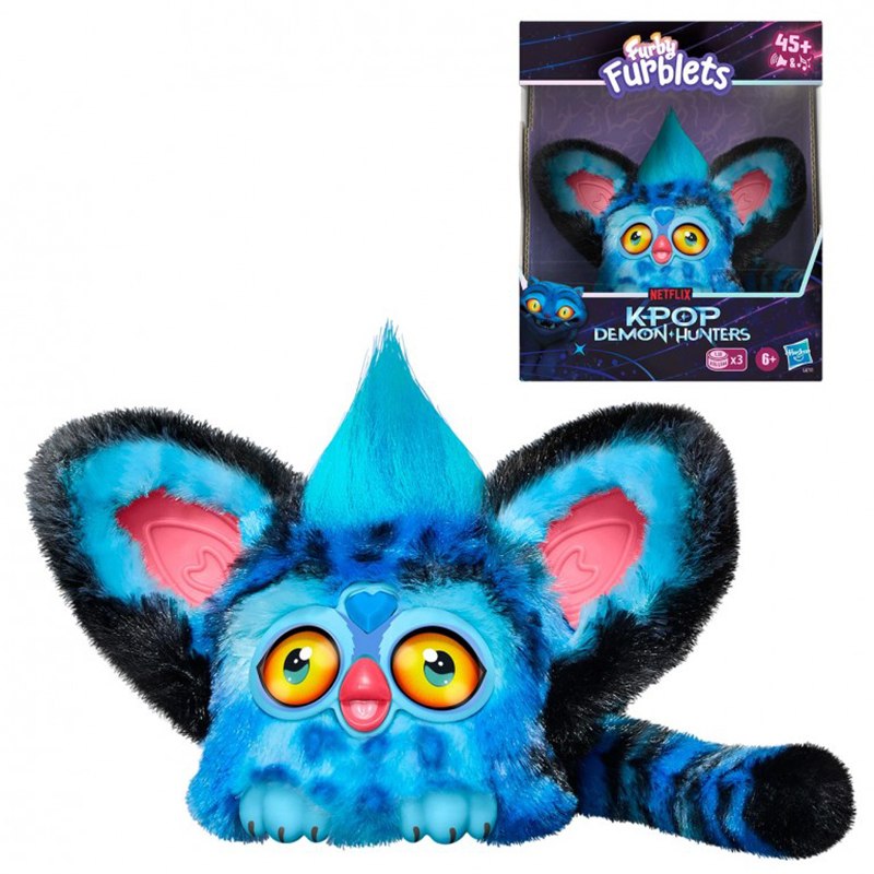Furby Furblets k-POP Demon Hunters Derpy Tiger