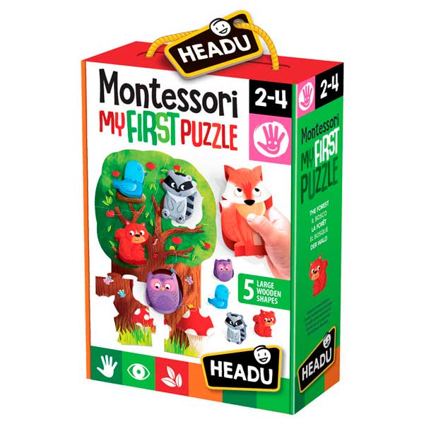 Montessori My First Puzzle The Forest - Imagem 1