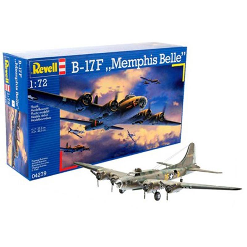 Tamiya Maquete Avião Bombardeiro B-17H Memphis Belle 1:48