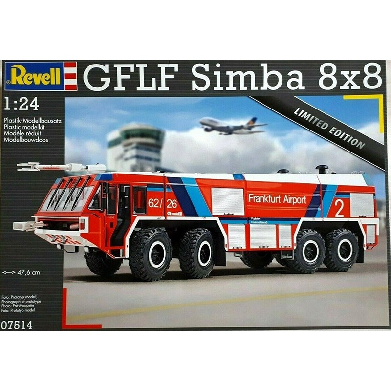 Revell Maquete Caminhão Rosenbauer GFLF Simba 8x8 1:24