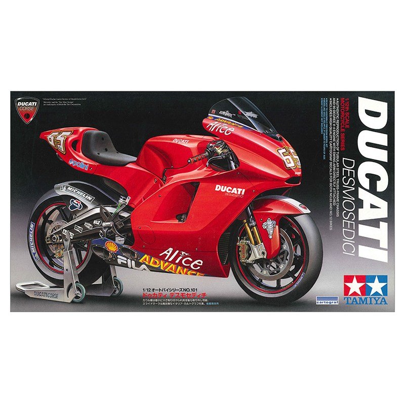 Tamiya Maquete Moto Ducati Desmosedici 1:12