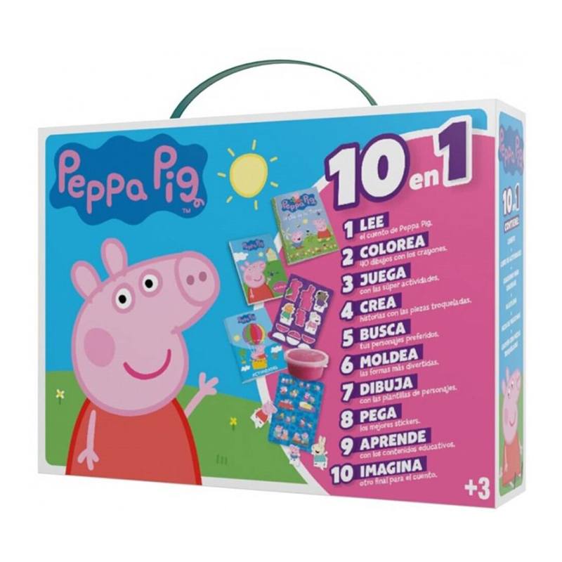 Peppa Pig Maletim 10 em 1