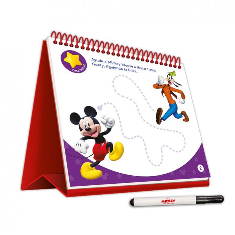 Mickey Mouse - Mi Pizarra de 3 Años - Imagen 1