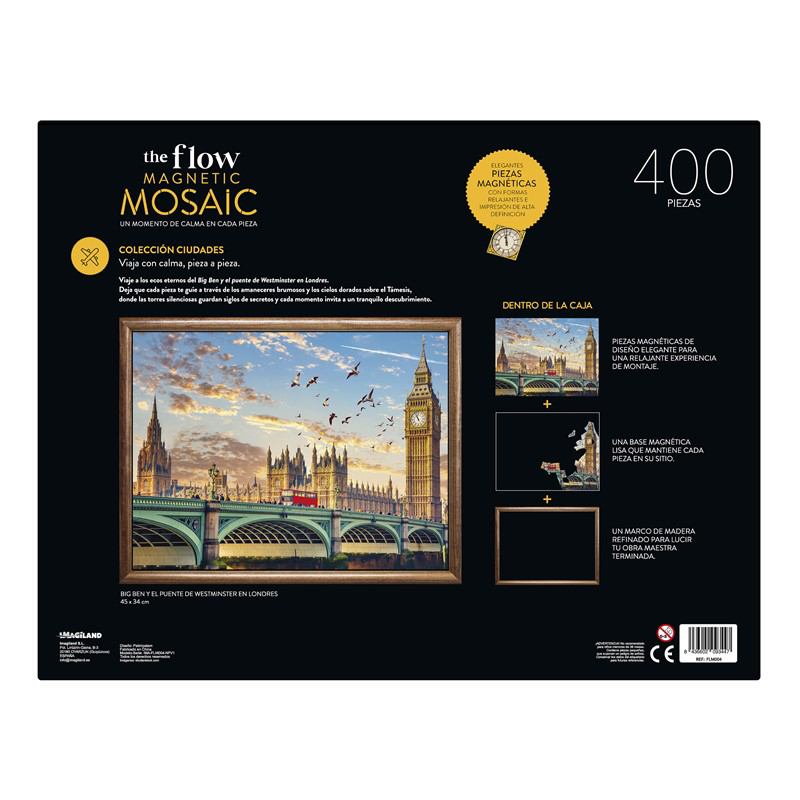 Flow Mosaic Puzzle 400p Londres - Imagen 3