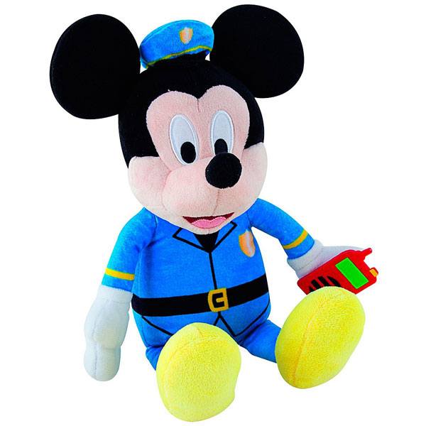 Peluche Mickey Policia 28cm - Imagen 1