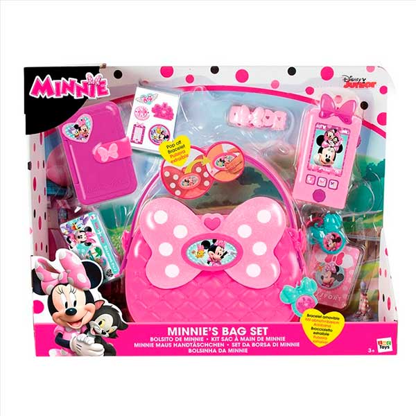 Disney Bolsa Minnie Mouse com Acessórios - Imagem 1