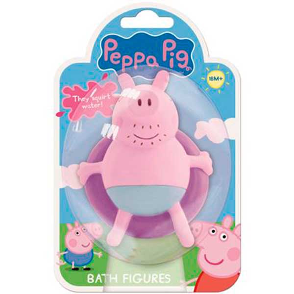 Peppa Pig Figura Baño - Imagen 1