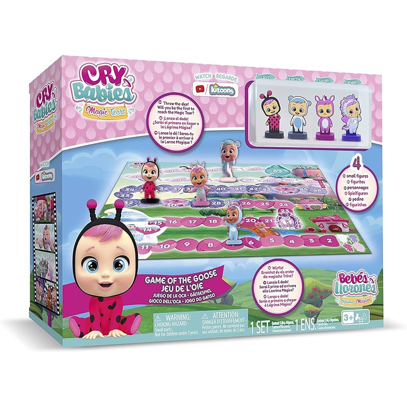 Juego de la Oca Cry Babies Lágrimas Mágicas
