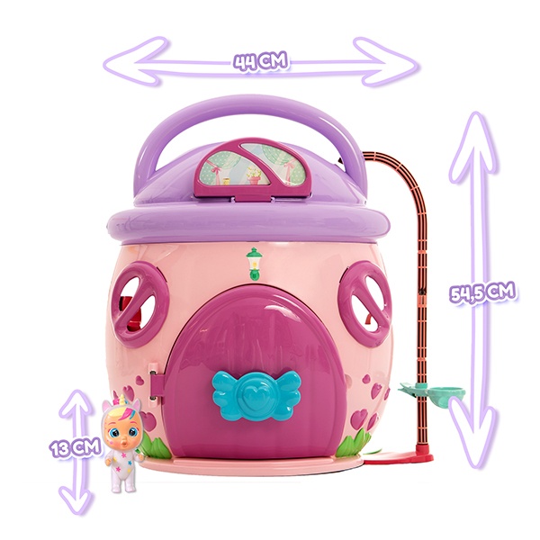 Bebés Llorones Lágrimas Mágicas Dreamy Mega House - Imatge 1