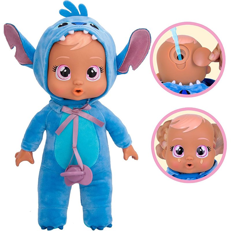 Bebés Llorones Disney Muñeco Stitch - Imagen 1