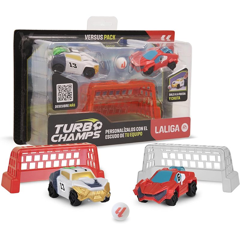 Turbo Champs League Pack 2 Carros: Vermelho vs Branco