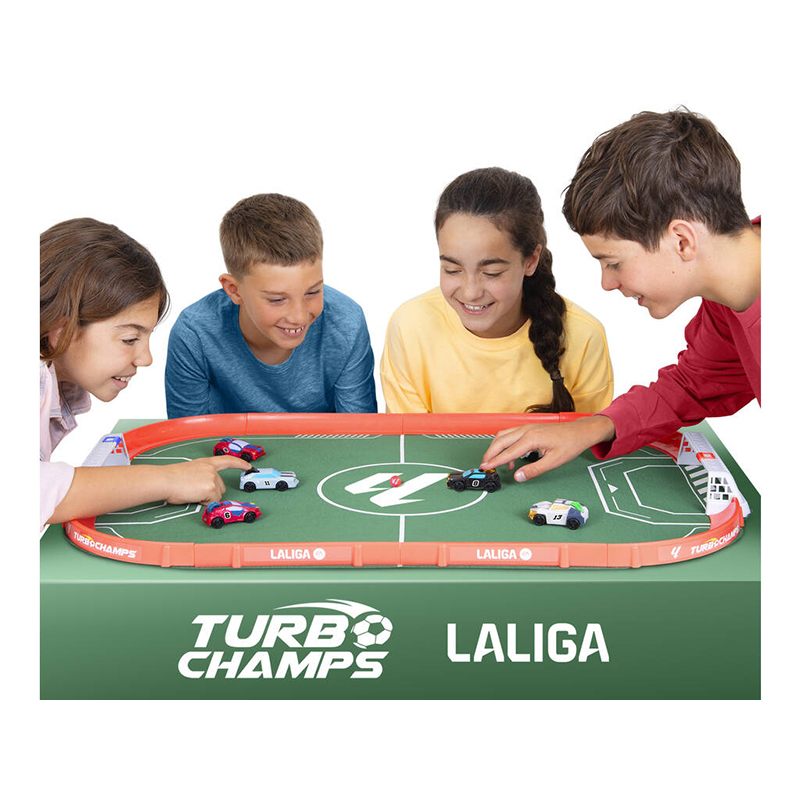 Turbo Champs La Liga Estadio Playset con Coches - Imagen 2