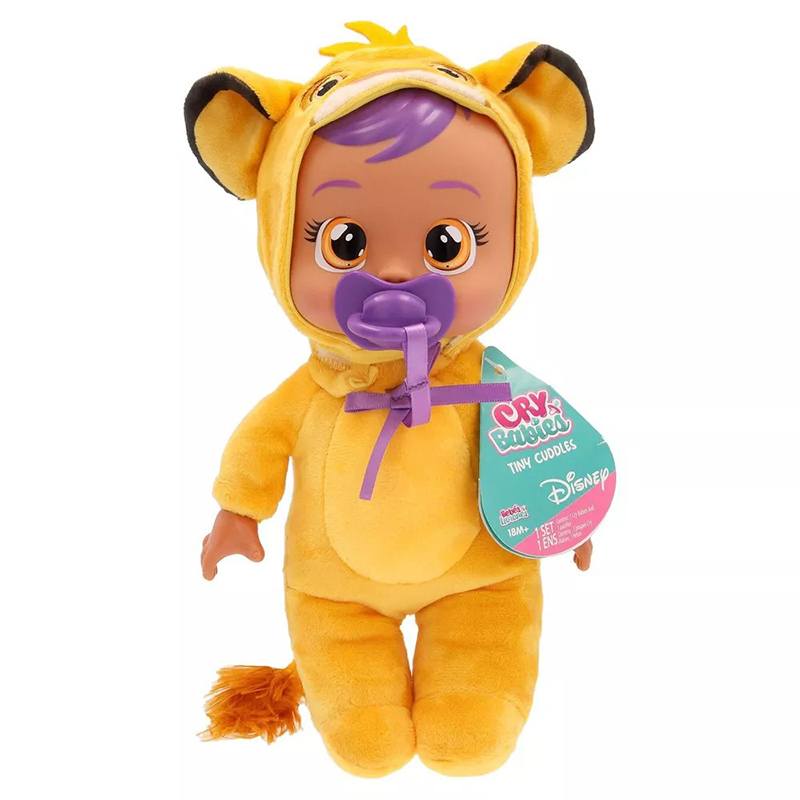 Bebés Llorones Tiny Cuddles Disney Simba - Imagen 4