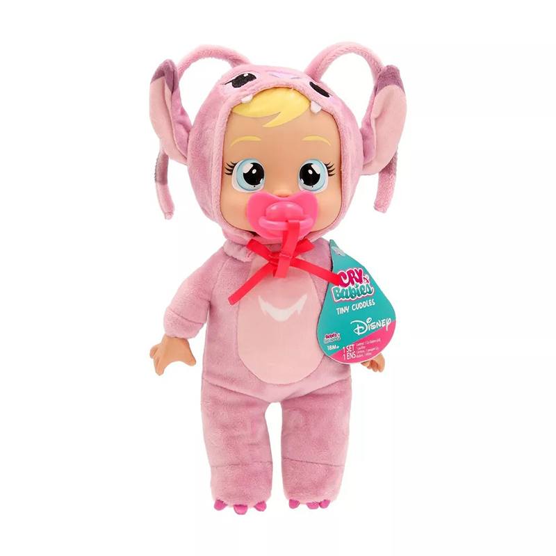 Bebés Llorones Tiny Cuddles Disney Stitch Angel