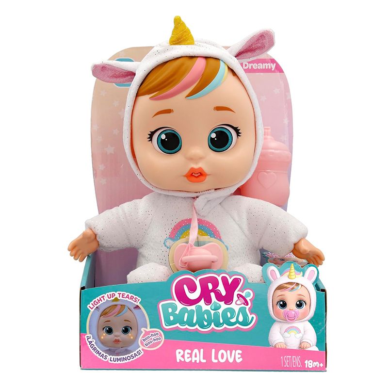 Bebés Chorões Boneca Real Love Dreamy