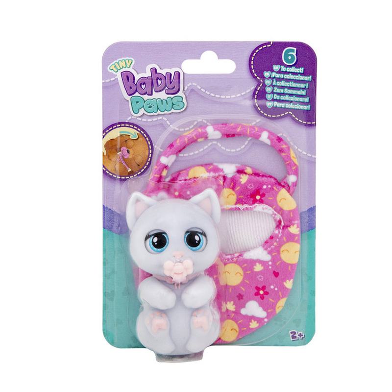 Mini Baby Paws Tiny Gato Cinzento