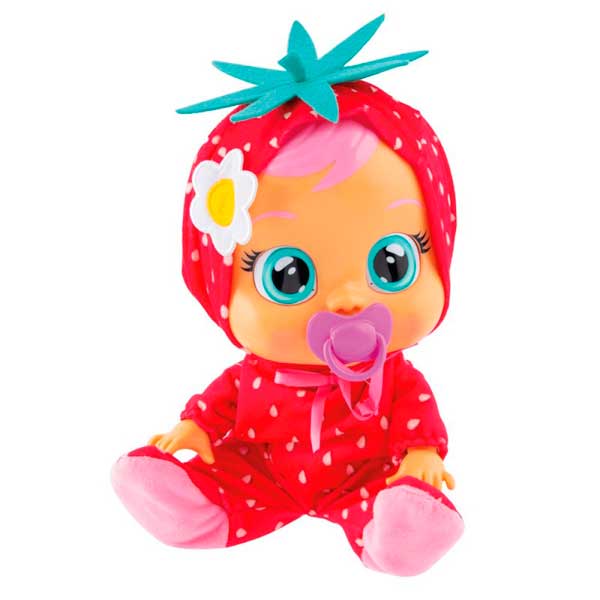 Bebés Chorões Boneca Tutti Frutti Ella Morango - Imagem 1