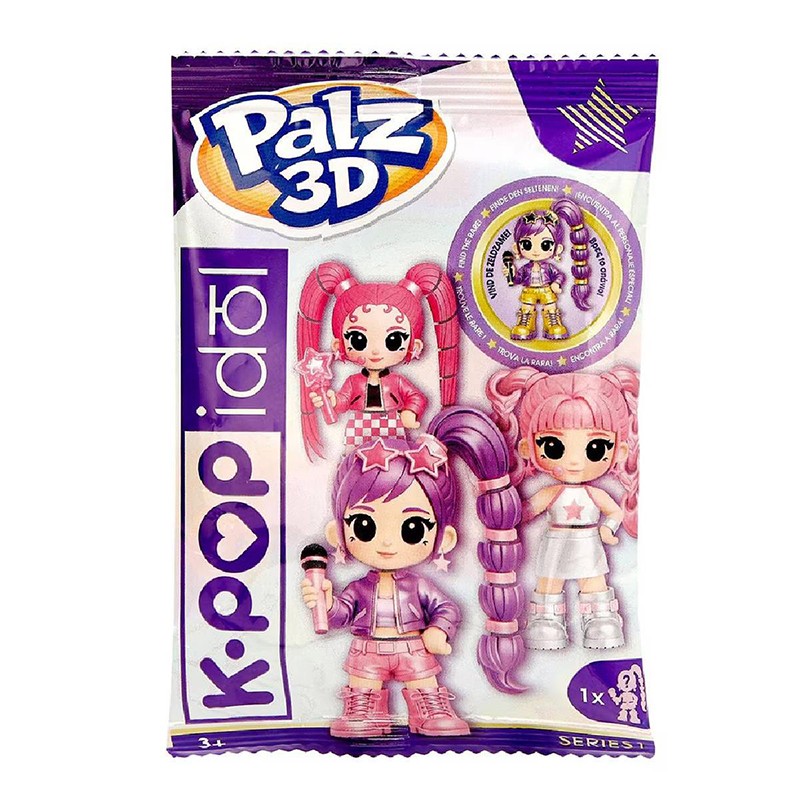 K-POP Idol Palz 3D Sobre Figura Surpresa