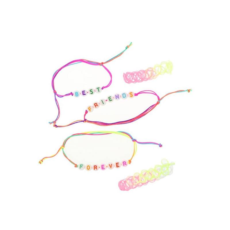 Conjunto de Pulseiras Elásticas BFF - Imagem 1