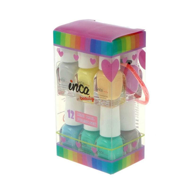 Set 12 Esmaltes de Uñas al Agua