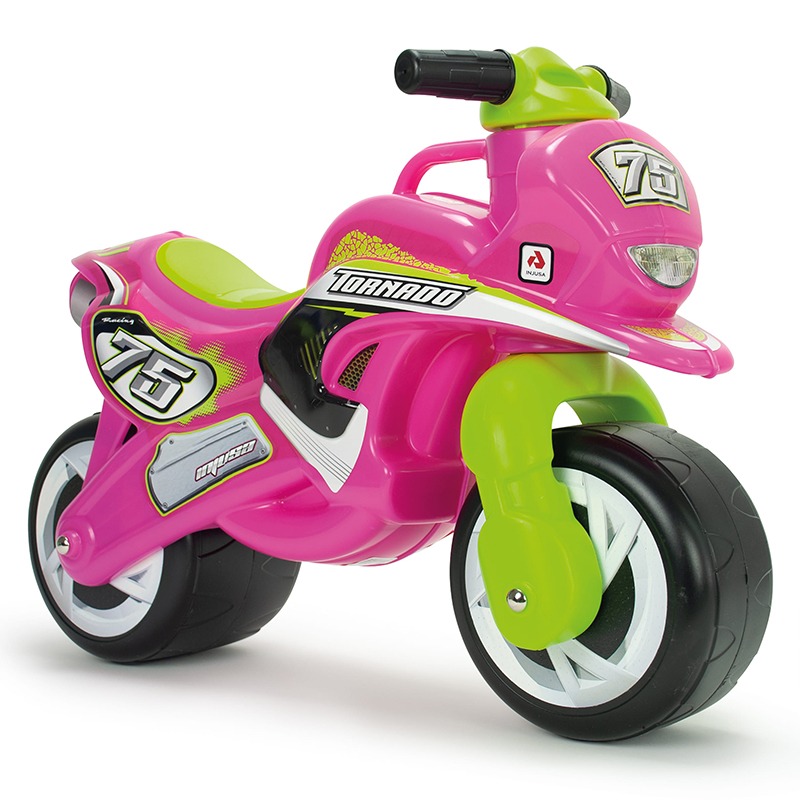 Injusa Correpasillos Moto Tundra Tornado Pink