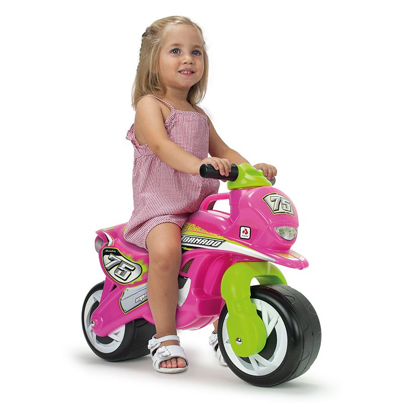 Injusa Correpasillos Moto Tundra Tornado Pink - Imagen 2