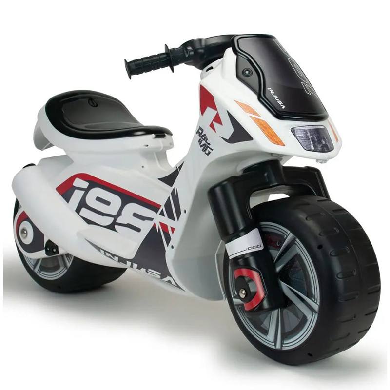 Correpasillos Moto Scooter Dragón Blanca