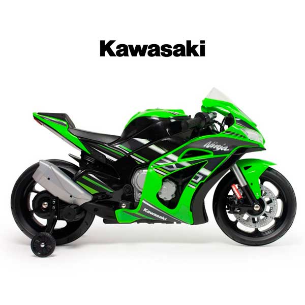 Moto de Batería Kawasaki ZX10 12V - Imatge 2