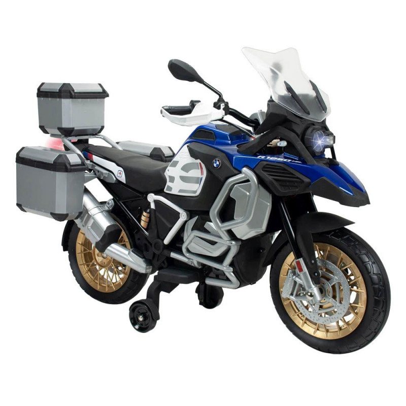 Injusa Moto infantil BMW R1250 GS HP Adventure 12V con Maletas