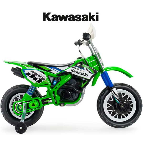Moto Cross de Bateria Kawasaki Thunder 12V - Imagem 2