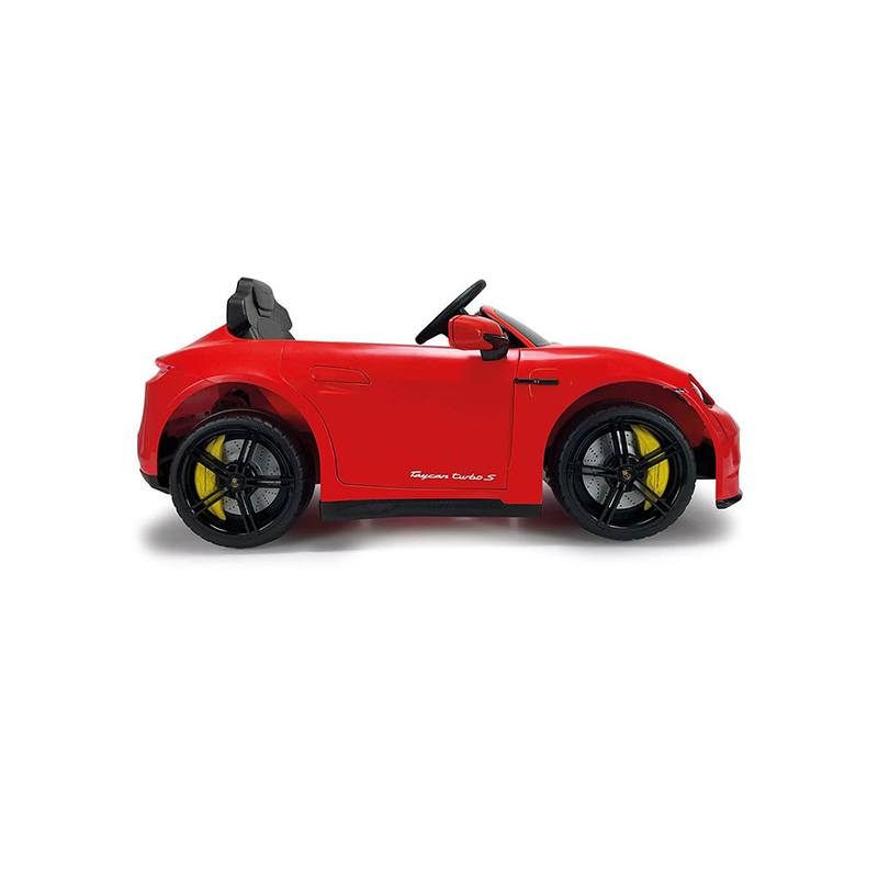 Injusa Coche infantil Porsche Taycan Turbo Rojo 12V - Imagen 2