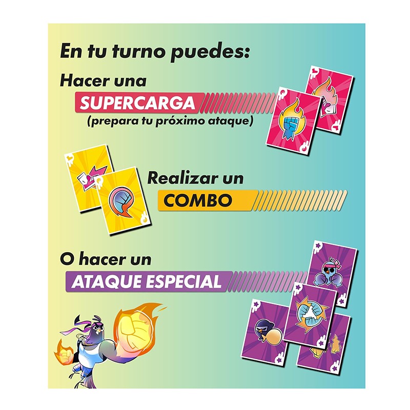 Juego de Cartas Pigeon Punch - Imagen 2