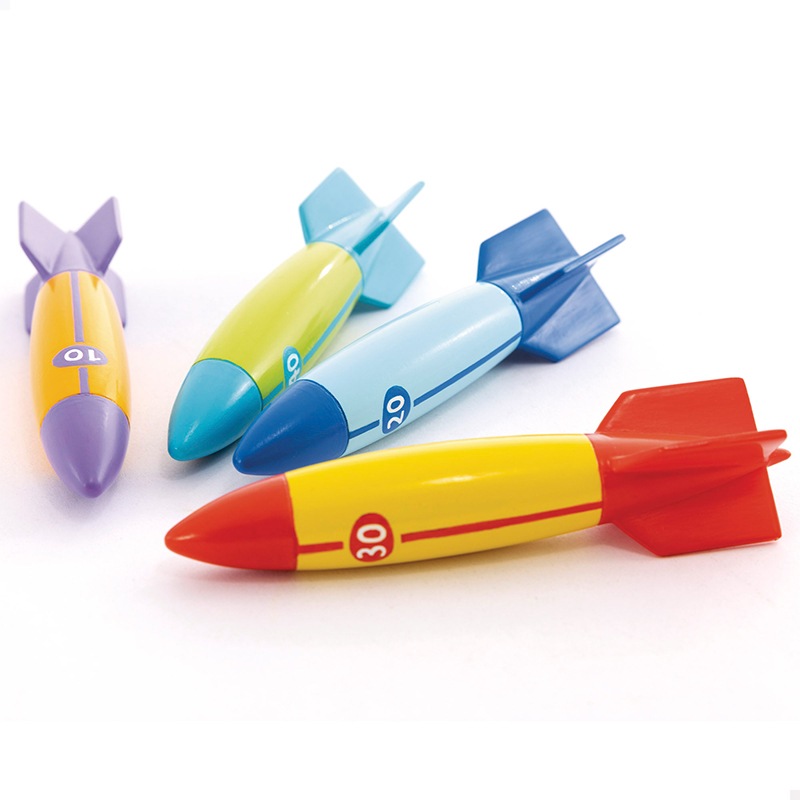 Intex - Juego acuático conjunto 4 Torpedos Colores - Imagen 6