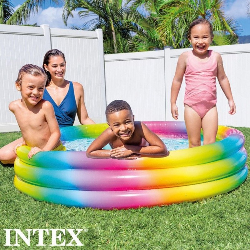 Piscina Anillas Colores 147cm Intex - Imagen 3