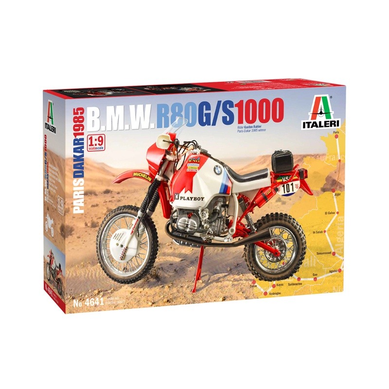 Italeri Maquete Moto BMW R80 GS 1000 1:9