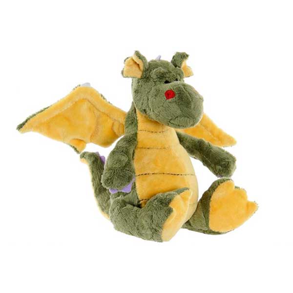 Dragão Verde de Peluche 18cm - Imagem 1
