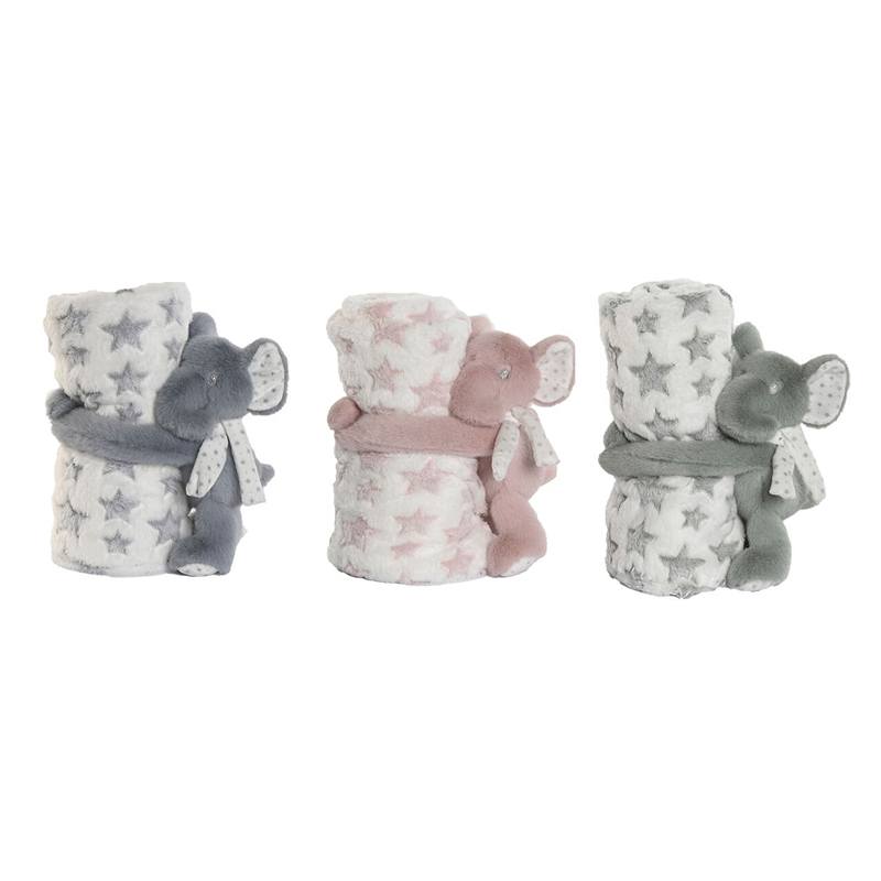 Set Peluix Elefant amb Manta