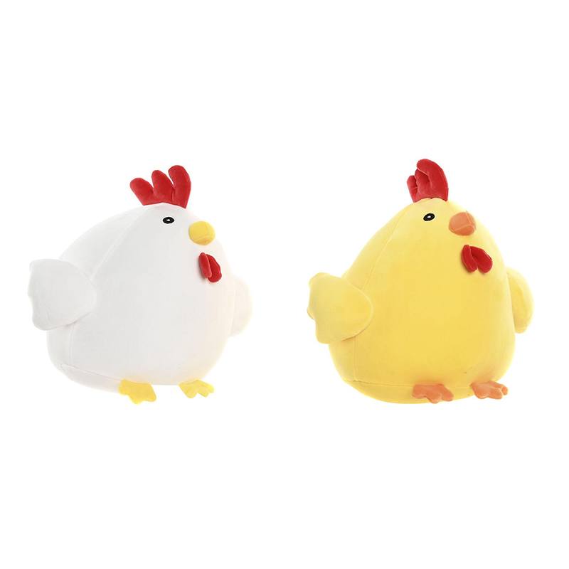 Peluix Pollos Blanc-Groc 25cm