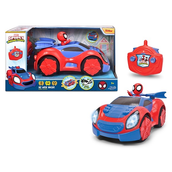 Spidey Amazing Friends Coche RC Web Races 2.4Ghz - Imagen 1