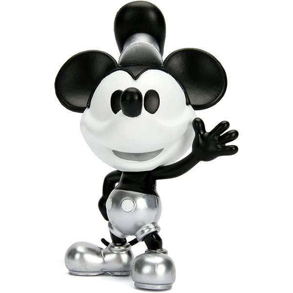 Figura Metal Mickey Steamboat Willie 10 Cm - Imagen 1