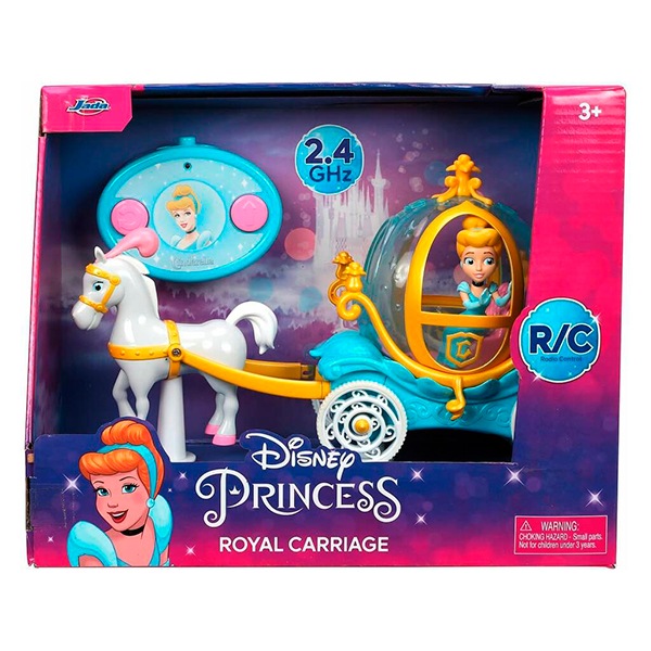 RC Princesas Disney - Carruaje Real de Cenicienta 26 cm de DISNEY JUNIOR - Imagen 1