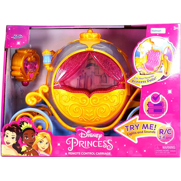 Princesas Disney RC Carruagem Real Princesa 38 cm da DISNEY - Imagem 1