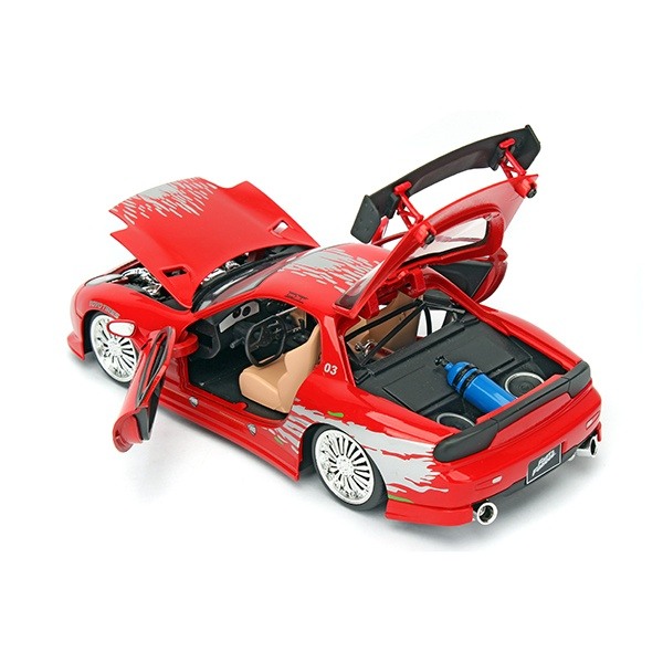 Fast & Furious Coche Colección Dom's Mazda RX-7 1993 1:24 - Imatge 2