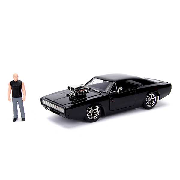 Carro Fast and Furious Dodge com figura Toreto 1:24 - Imagem 1