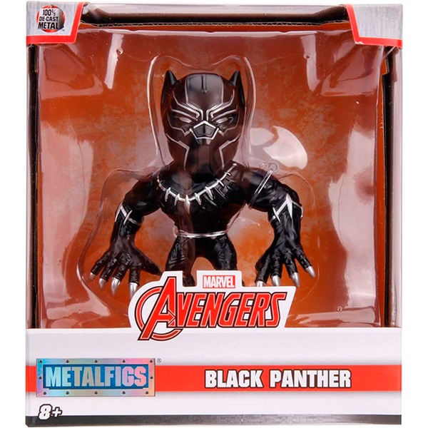 Figura Pantera Negra de Metal MARVEL 10 cm - Imagem 1