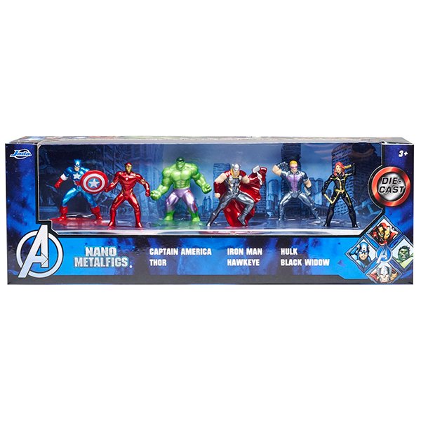 Avengers Diorama Pack 6 Figures 4 cm de MARVEL - Imatge 1